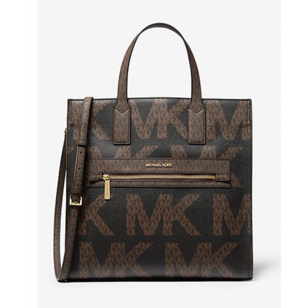 Michael Kors Kenly Large Graphic Logo Tote Bag